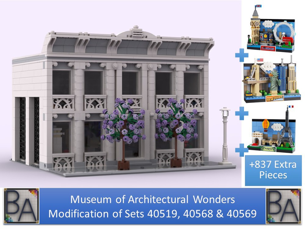 LEGO MOC Museum of Architectural Wonders by Brick Artisan | Rebrickable ...