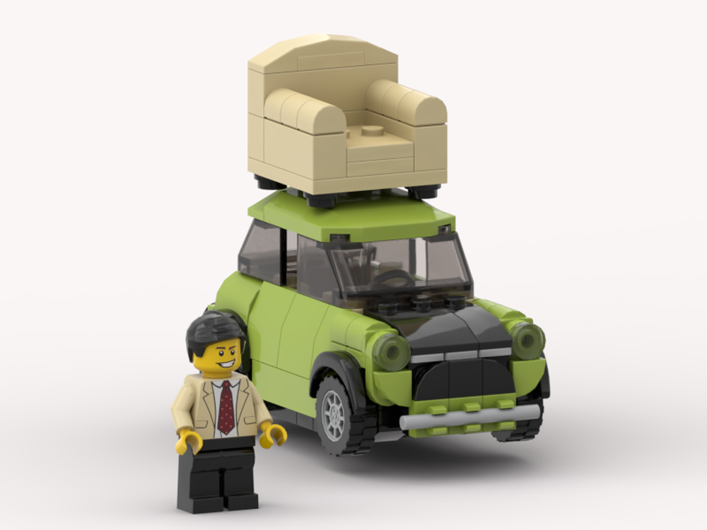 LEGO MOC Mr Bean Mini by BrickRacingDesigns | Rebrickable - Build with LEGO