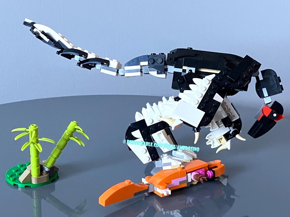 LEGO MOC 31129: real color Anchiornis & friends by Ambrosino