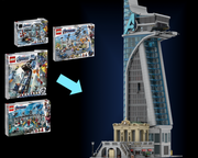 Avengers Tower Base - 76269 Mod w/ Hall of Armor & Grand Central