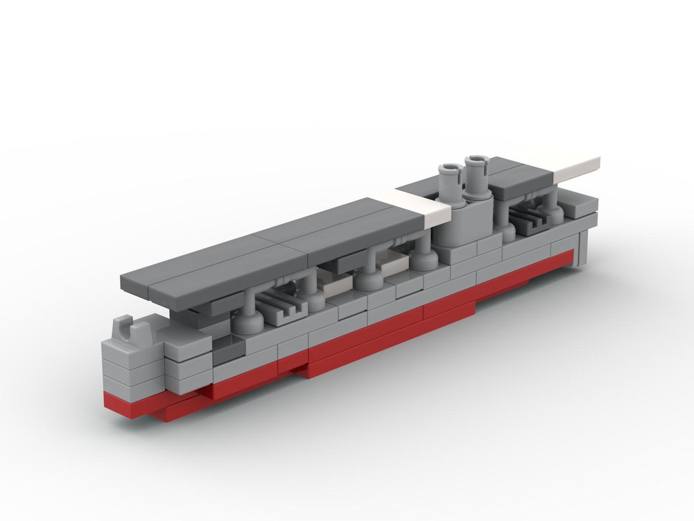 LEGO MOC USS Langley (CV-1) Aircraft Carrier by The Bobby Brix Channel ...