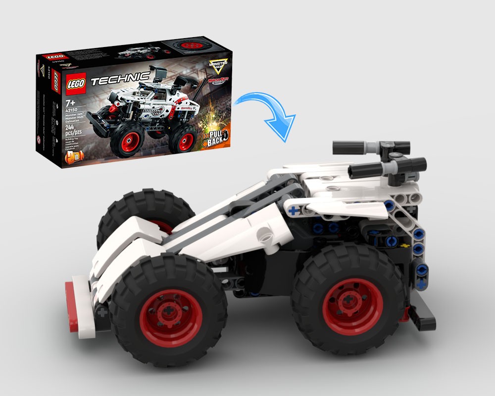 LEGO MOC-165585 Armored Car 42150 Alternative by ErikGS