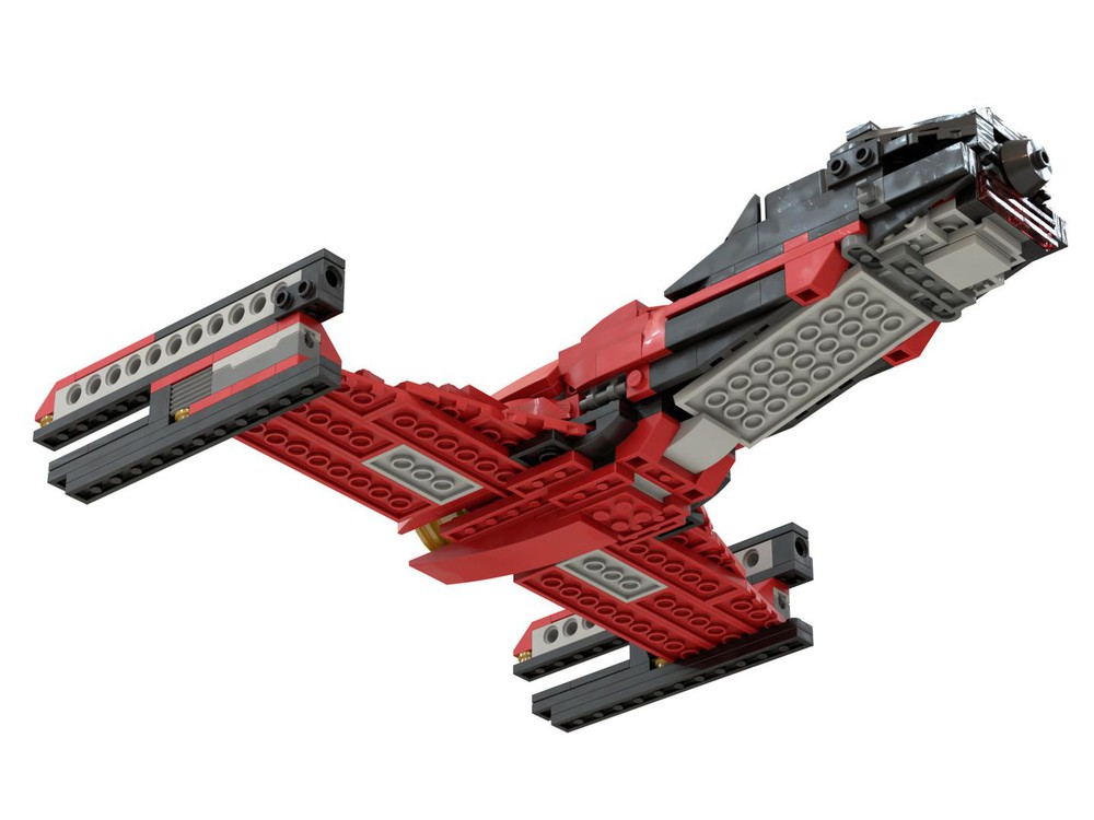 LEGO MOC 71737 Shin Hati's Starfighter by cubeworrier | Rebrickable ...