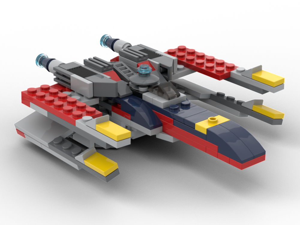 LEGO MOC XWing — Star Wars Brickmaster Book by Scott Mc. Rebrickable