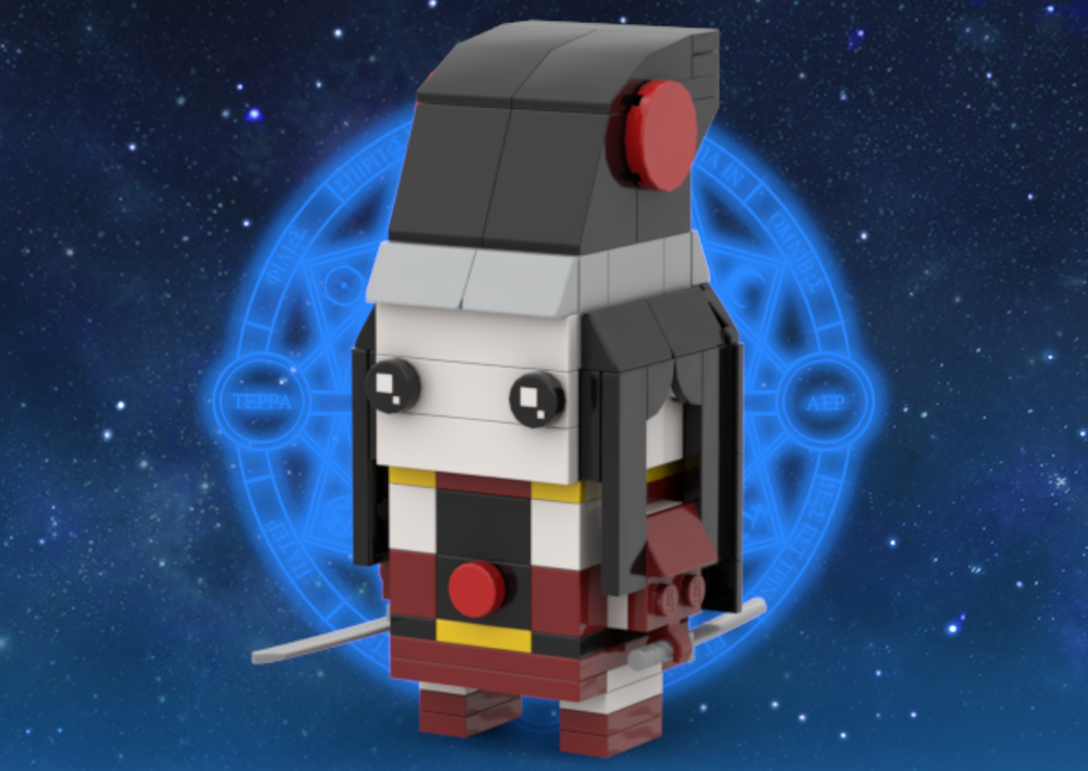 LEGO MOC SMT/Persona Yoshitsune BrickHead by goldengamer72 ...