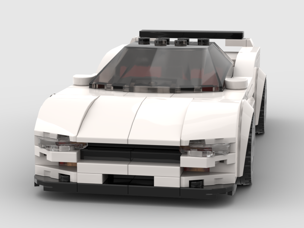 LEGO MOC 1990 Honda NSX by toms8wides | Rebrickable - Build with LEGO