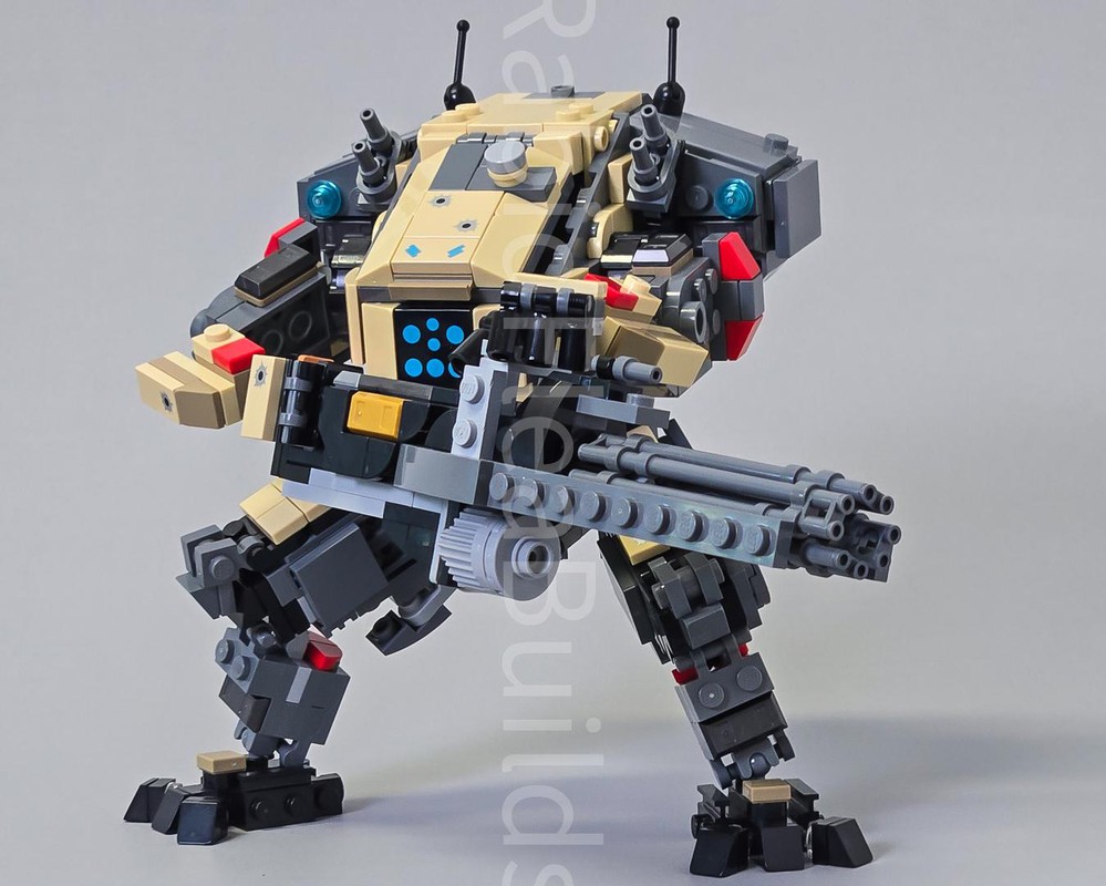 LEGO MOC Legion Titan from Titanfall 2 by RabidFleaBuilds | Rebrickable ...