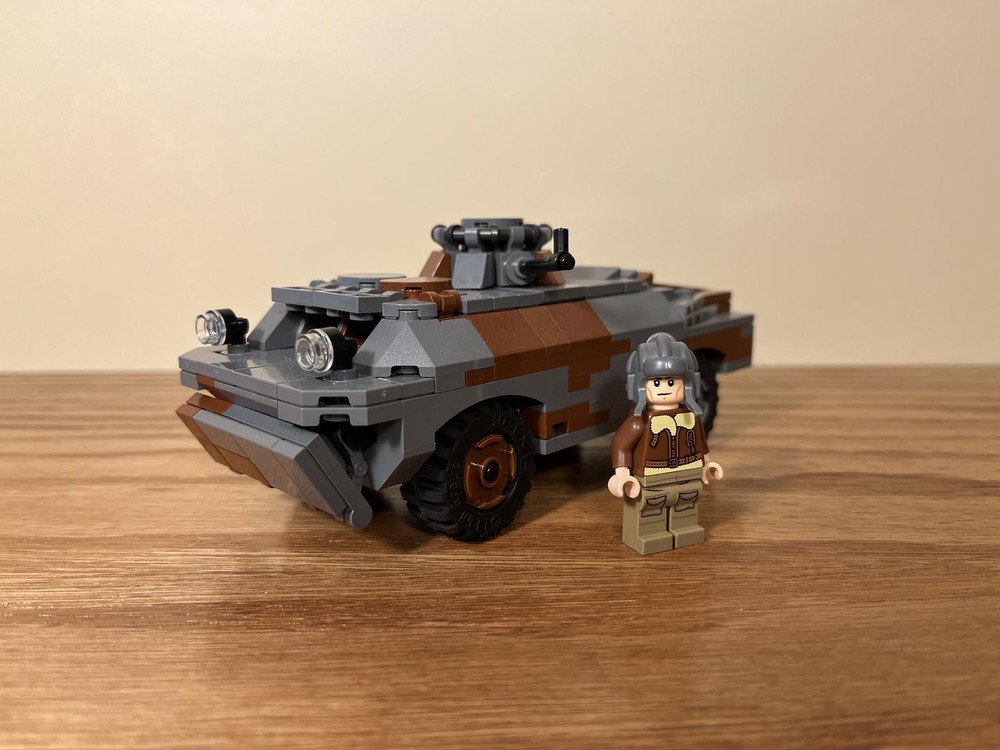 LEGO MOC BRDM 2 by Brown Bricks Rebrickable Build with LEGO