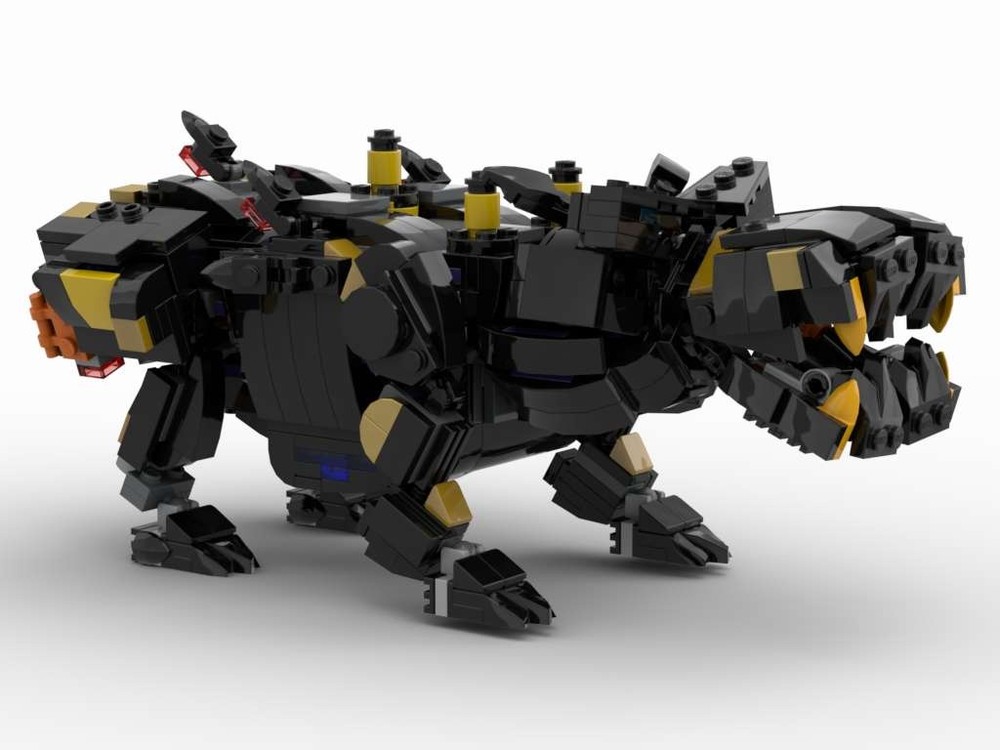 LEGO MOC Widemaw and Apex Widemaw from Horizon Forbidden West by