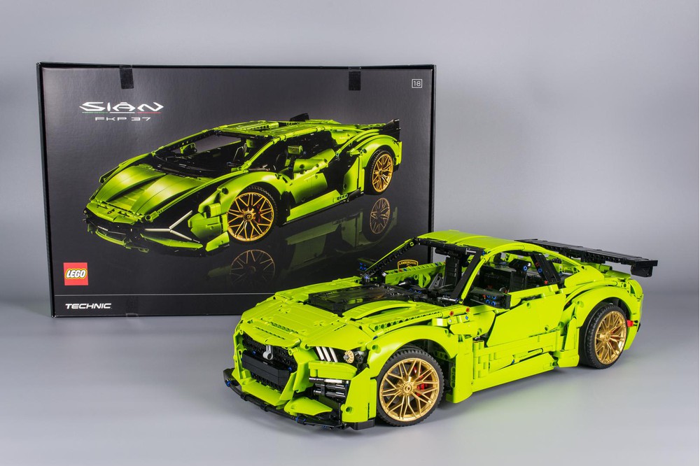 Ford mustang shelby gt500 lego technic online