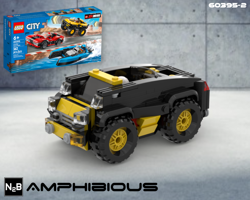 Amphibious LEGO 60395 Alternate Build 2