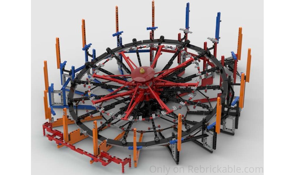 LEGO MOC-165876 Moonrocket Fairground ride by Gdale | Rebrickable ...