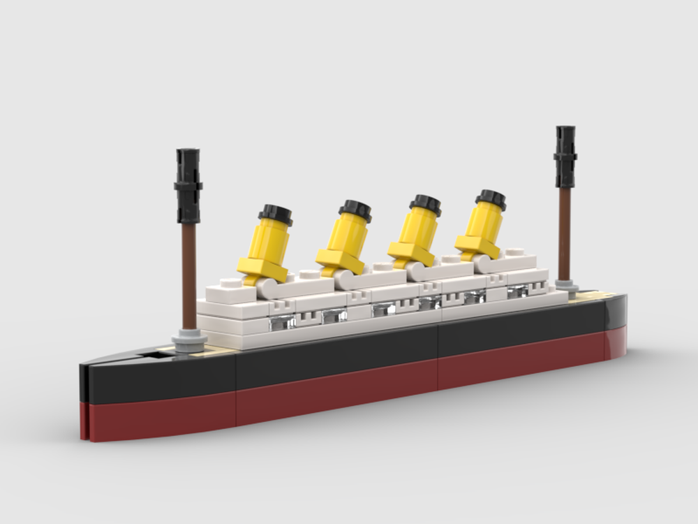 LEGO MOC Titanic by Geo78 | Rebrickable - Build with LEGO