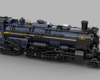 ❤️レンガ様❤️ LEGO MOC-165958 Orient Express meets Pere Marquette 1225 by
