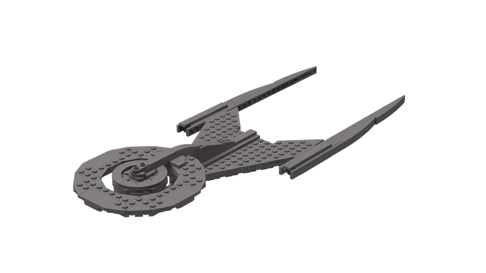 LEGO MOC CrossfieldClass USS Discovery Version 2 by LegendAJ