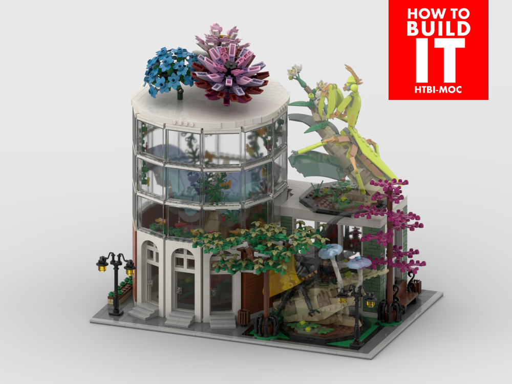LEGO MOC-166062 Modular Botanical Museum + Display for set 21342
