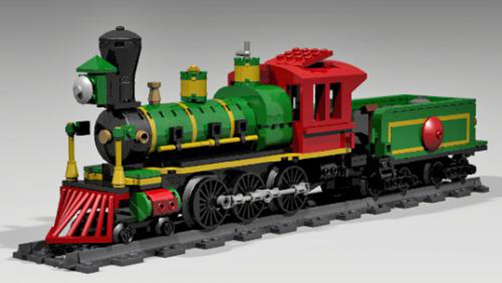 LEGO MOC-1661 Walt Disney World Roger E Broggie (Train 2014 ...