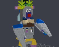 Transformer Space Ship