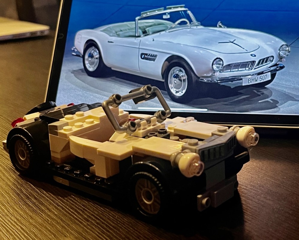LEGO MOC Classic Car BMW 507 by maximTP1 | Rebrickable - Build with LEGO