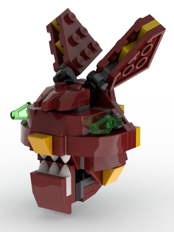 LEGO MOC 31073-1 Alternate Monty Python Rabbit Bust by Shikoku Arnumi ...