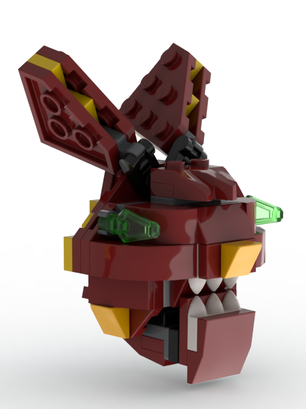 LEGO MOC 31073-1 Alternate Monty Python Rabbit Bust by Shikoku Arnumi ...