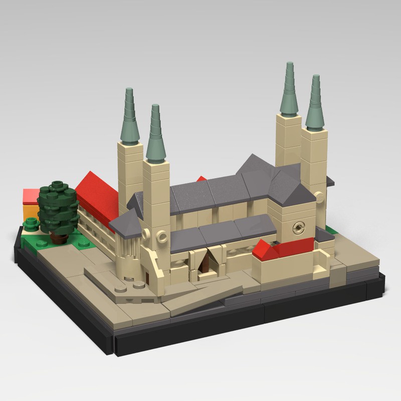 LEGO MOC Bamberg Cathedral by tralux21 | Rebrickable - Build with LEGO