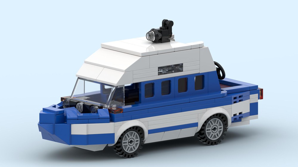 LEGO MOC Volkswagen T3 - Dampervan II by jameshigson0512 | Rebrickable ...