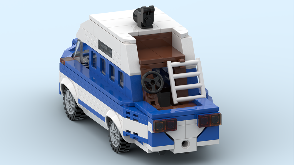 LEGO MOC Volkswagen T3 Dampervan II by jameshigson0512