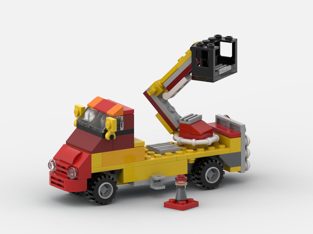 LEGO MOC 10696 Cherry Picker by BrickBash | Rebrickable - Build with LEGO