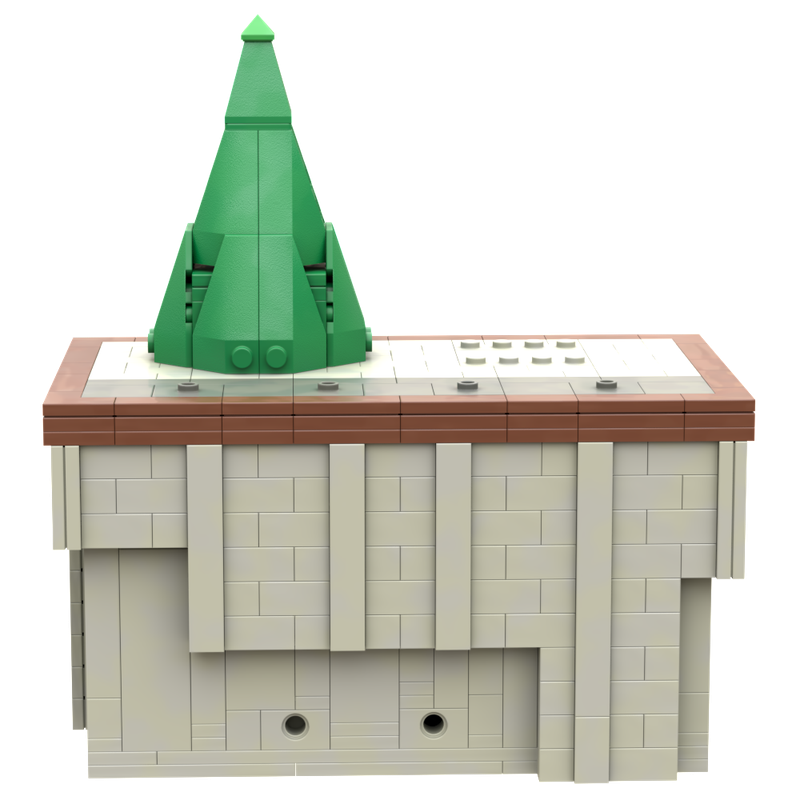 LEGO MOC Super Smash Bros Hyrule Castle by tacotaco64