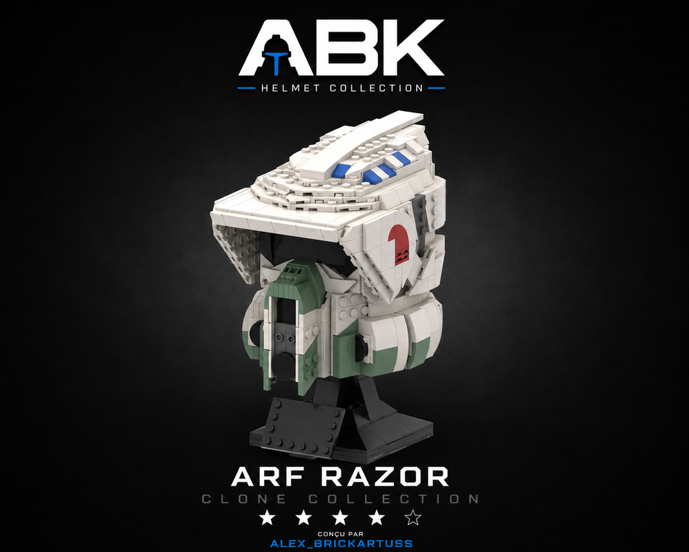 LEGO MOC-166484 Helmet Arf Trooper Razor by Alex_BricKartuss ...