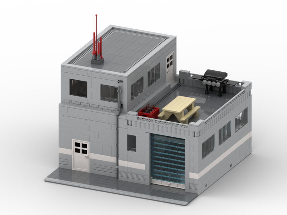 Lego ambulance online station