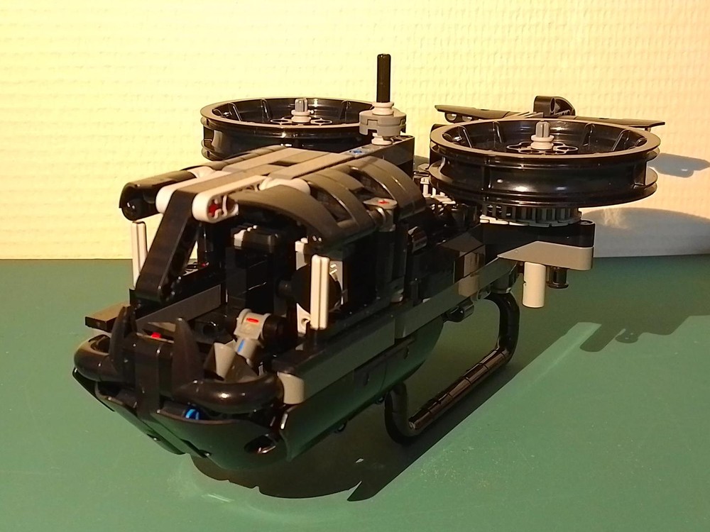 LEGO MOC-166569 42155 Twincopter by stephane85 | Rebrickable
