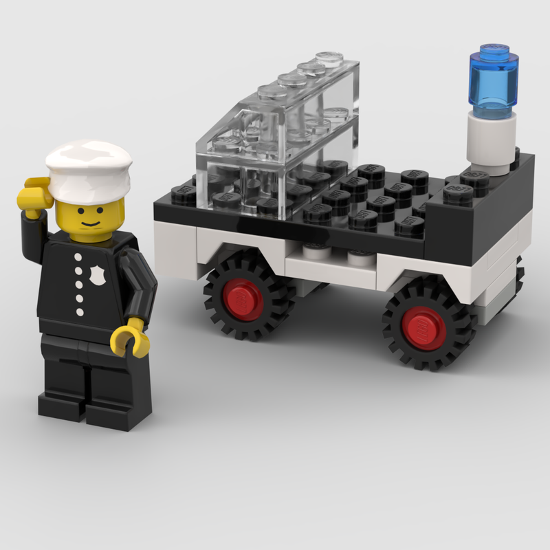 LEGO MOC Police ATV (1978) by pappy76 | Rebrickable - Build with LEGO