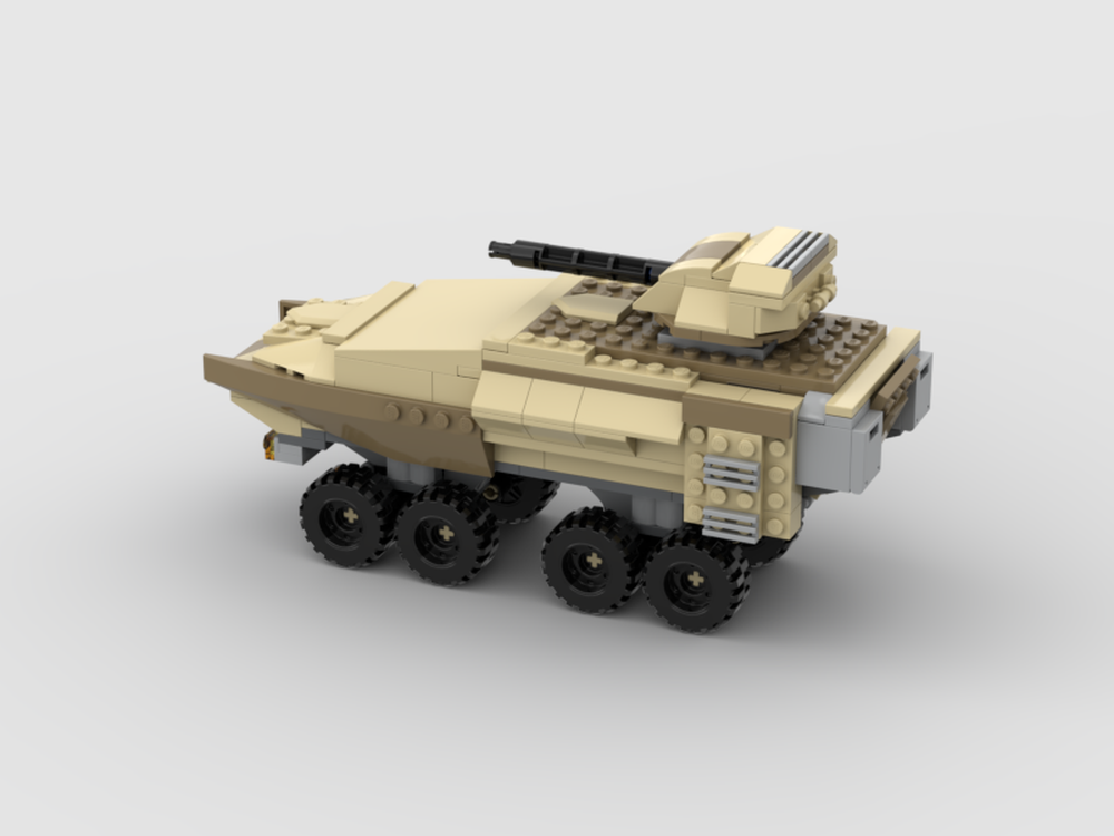 Lego Moc Hyrda Apc Tank By Commanderjavik Rebrickable Build With Lego 4943