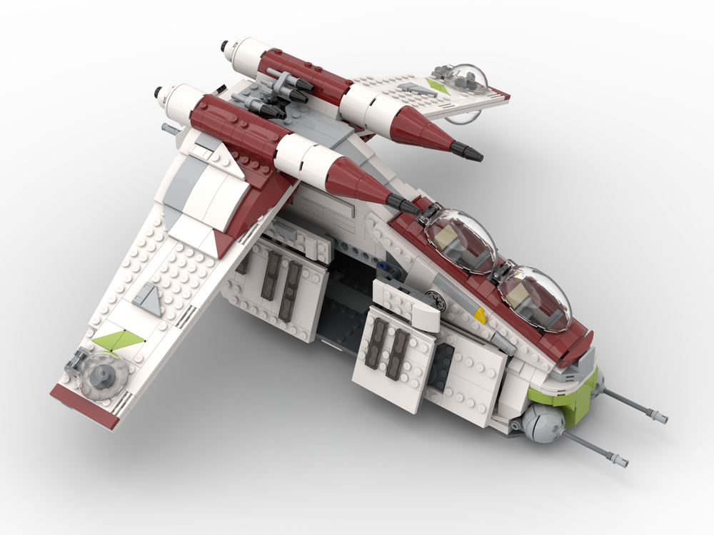 LEGO MOC Republic Gunship LAAT 75354 Upgrade by productionsdiratia ...