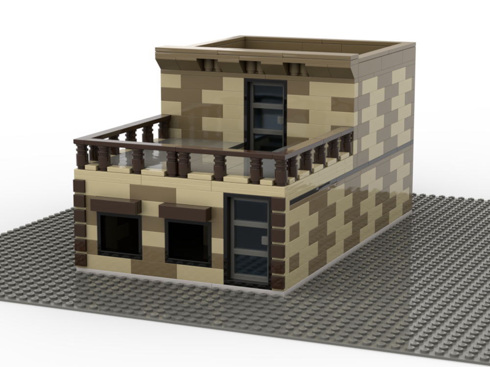 LEGO MOC Modular Rustic Apartment by BricksByKnox | Rebrickable - Build ...