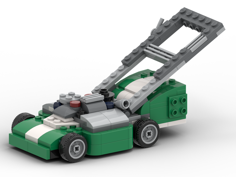 LEGO MOC 31113 Lawn Mower by Dafeld | Rebrickable - Build with LEGO
