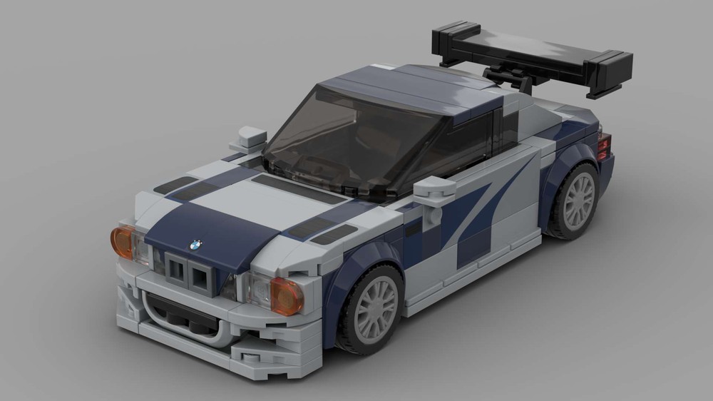 LEGO MOC Speed Champions BMW M3 E46 Gtr from Need for Speed Most Wanted ...
