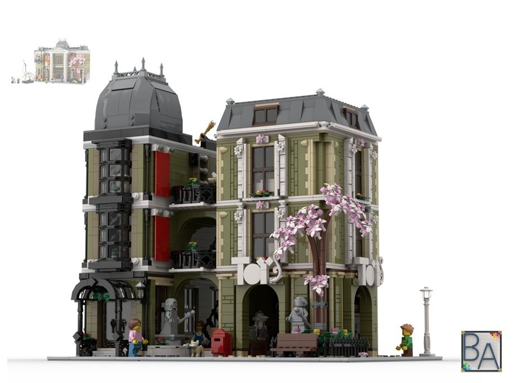 LEGO MOC Olive Street - Alternate Design of Set 10326 by Brick