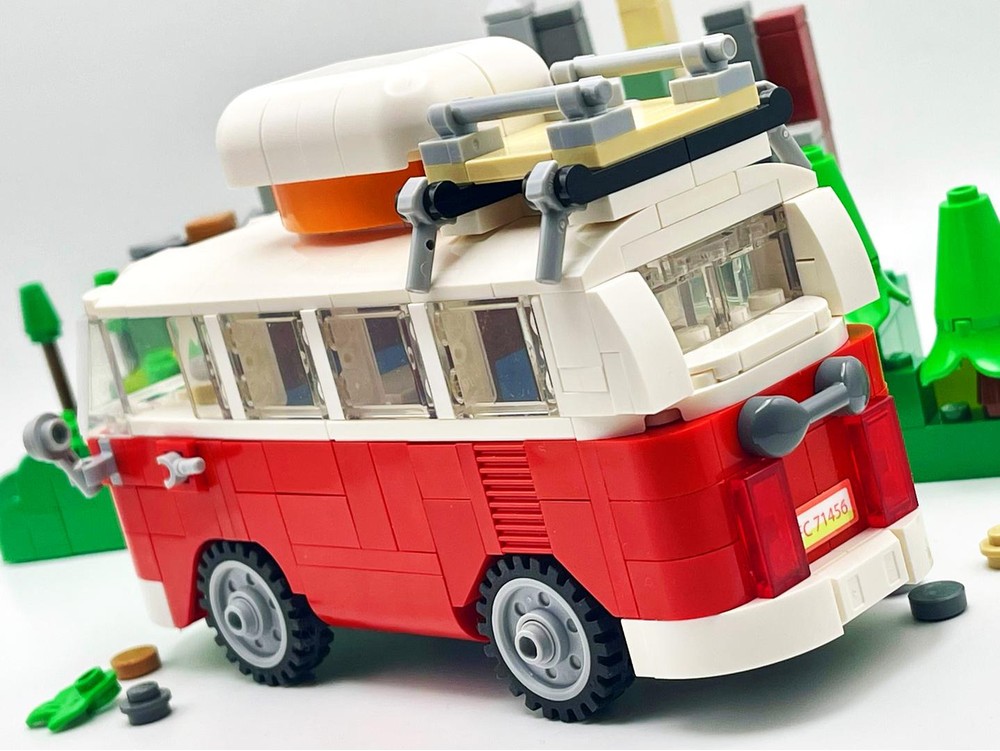 LEGO MOC-166813 People's Car T1 Camper Van by IBrickedItUp ...