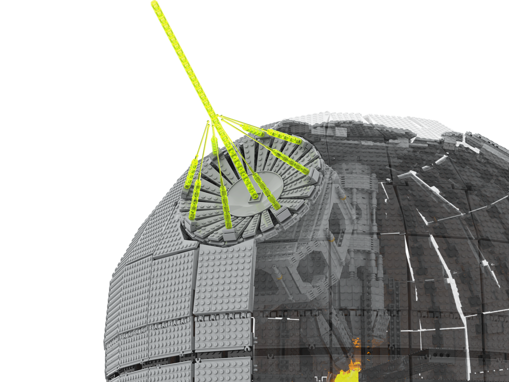 LEGO MOC UCS Death Star I - accurate internal structure by FOR THE ...