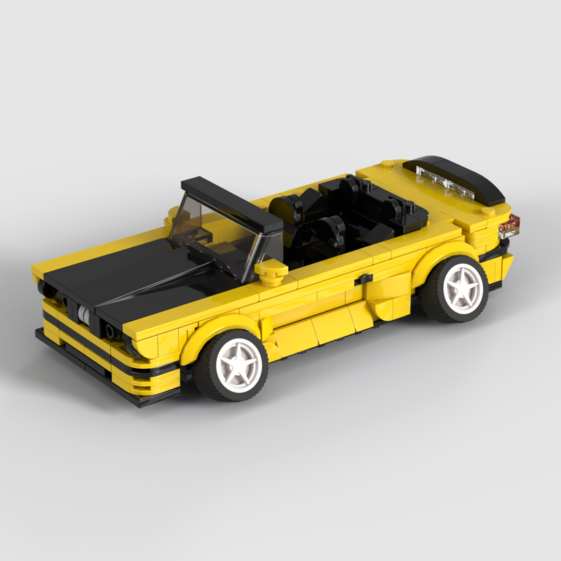 LEGO MOC Slammed BMW M3 E30 Convertible by Safisab | Rebrickable ...