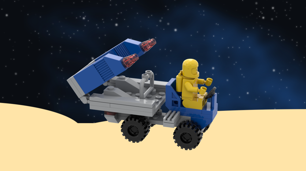 LEGO MOC-166830 Classic Space Reimagined: Ideas 250 Book Light Truck by ...