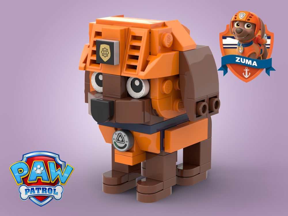 LEGO MOC Zuma Paw Patrol by abracada brick Rebrickable Build with LEGO