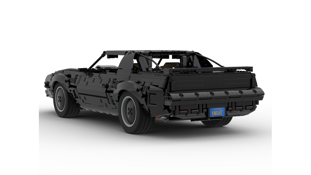 Lego Moc Knight Rider Kitt By Mrplatinum Rebrickable Build With Lego 4527