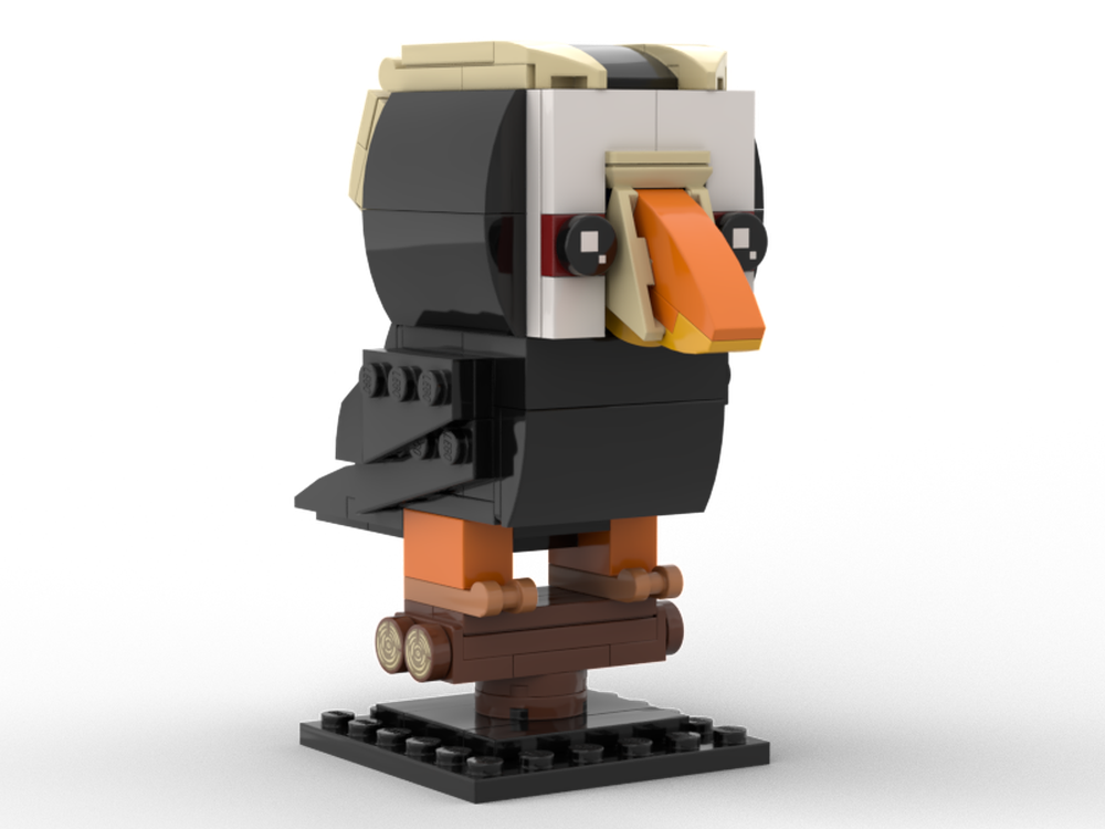 LEGO MOC Tufted Puffin (Breeding): Birdheadz by OrchardBuilds ...