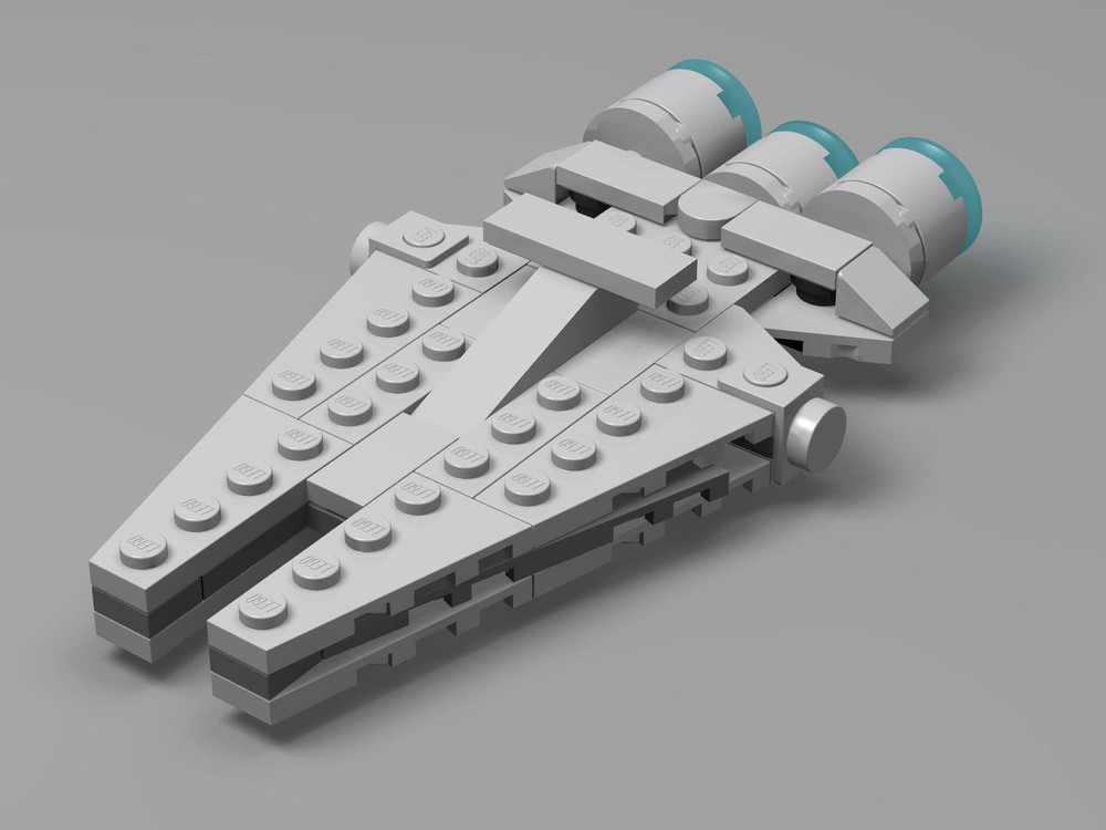 LEGO MOC Mini Arquitens Cruiser by dagabbard | Rebrickable - Build with ...