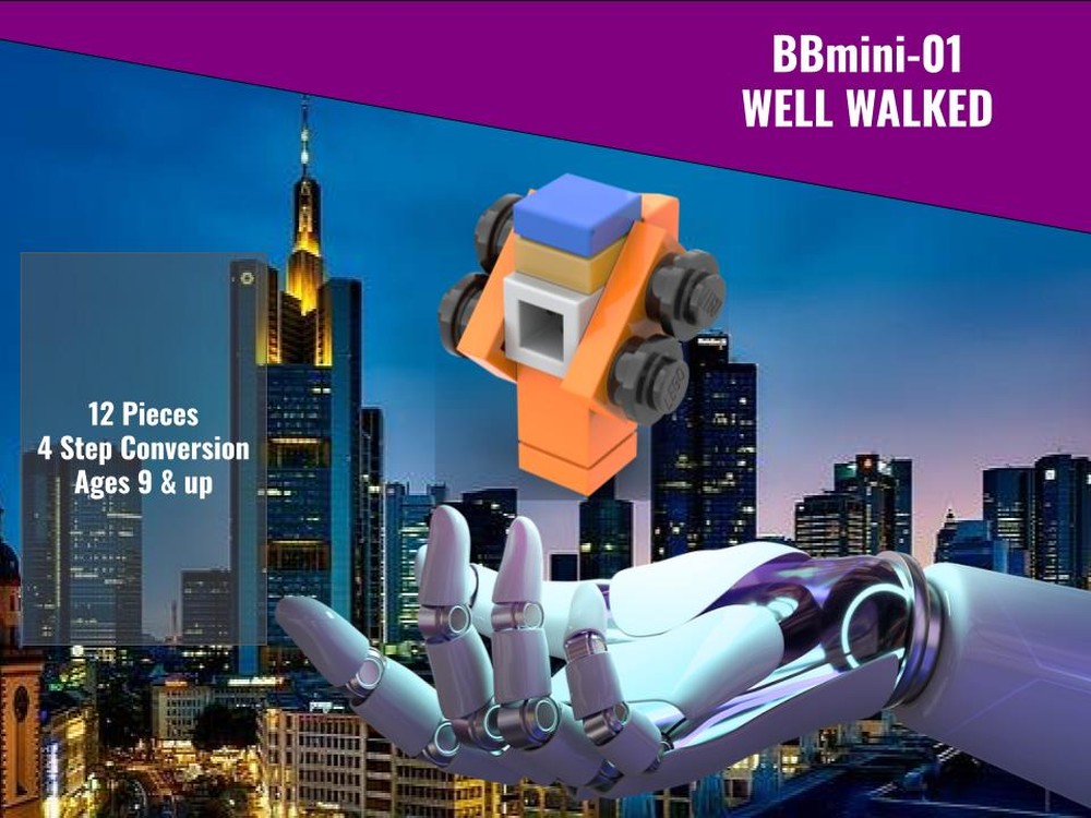 LEGO MOC BBmini-01 Well Walked AKA Heavy Tread by bentbliley ...