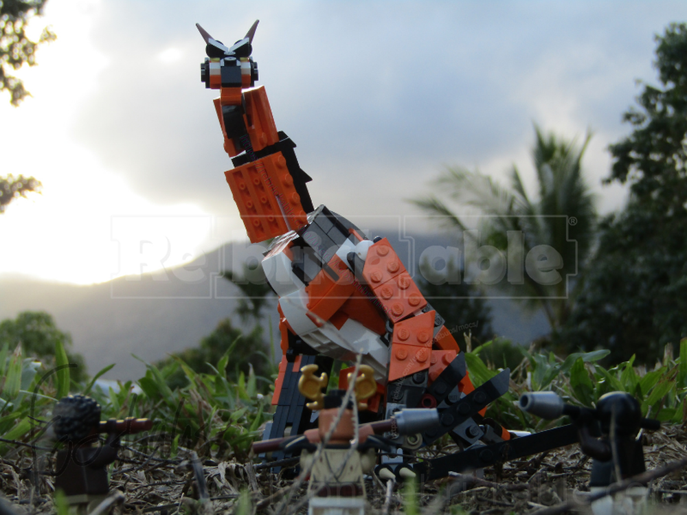 LEGO MOC 31129 African Mountain Devil (Magnadrakon regius) 1:27